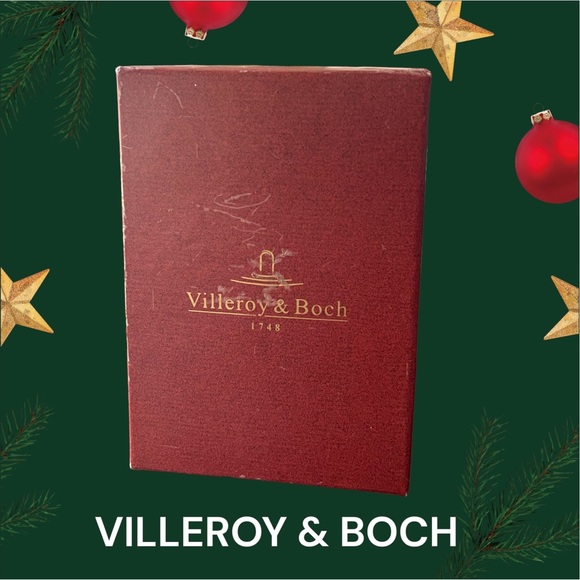 Villeroy & Boch Quince Porcelain Christmas Ornaments in original boxes - Picture 5 of 5